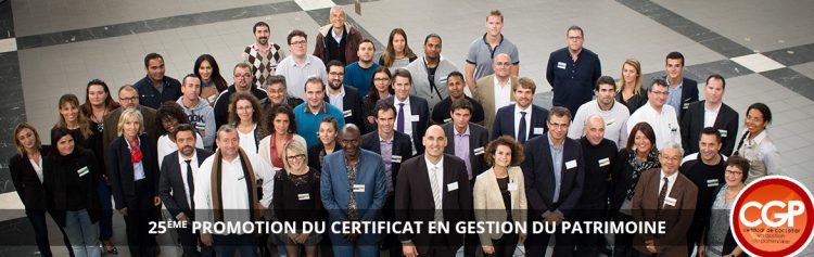 JurisCampus fêtait la 25ème promotion du Certificat en Gestion du Patrimoine