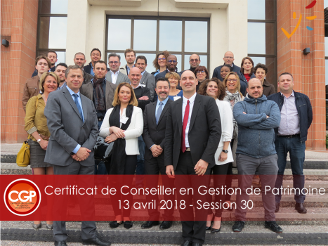 Certificat de conseiller en Gestion de Patrimoine – 30ème Session