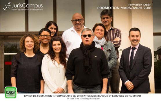 Bannière de la promotion IOBSP de mars 2016