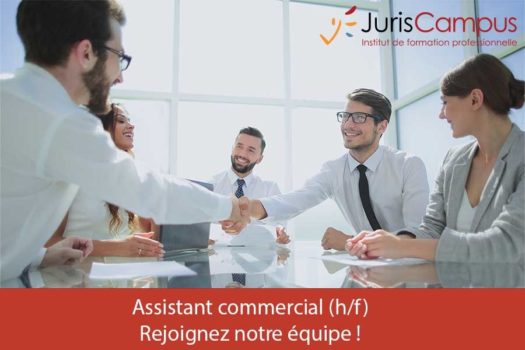 JurisCampus recrute : Assistant(e) Commercial(e) (H/F)