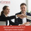 JurisCampus recrute : Assistant Administratif / Assistante Administrative (H/F)
